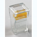 9PCS Glass Slide Staining Jar mit Glasdeckeln
